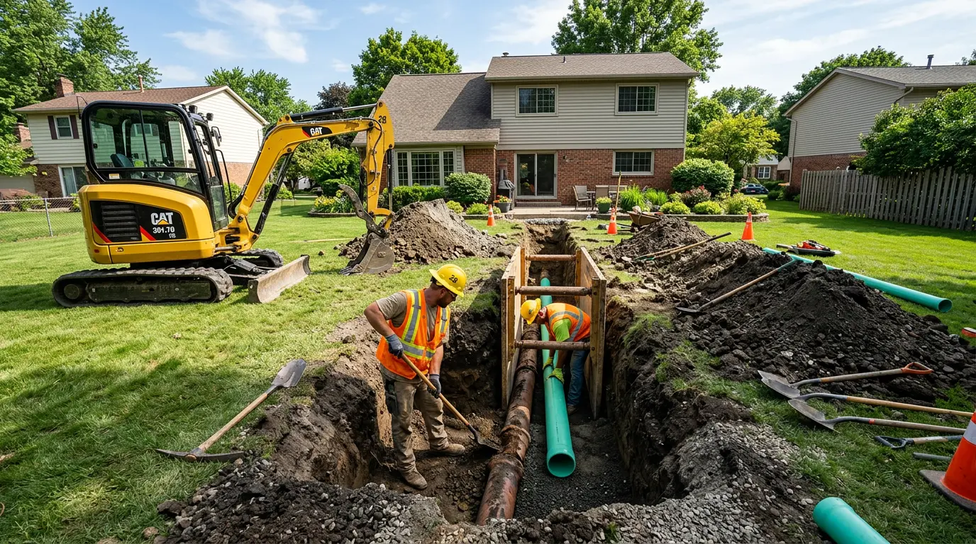 Sewer Backup in Roanoke, TX